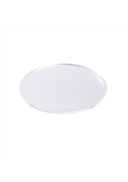 Şeffaf 3mm Kalınlığında Ayna Akrilik Yuvarlak Disk Çap: 100MM (Yurt Dışından)