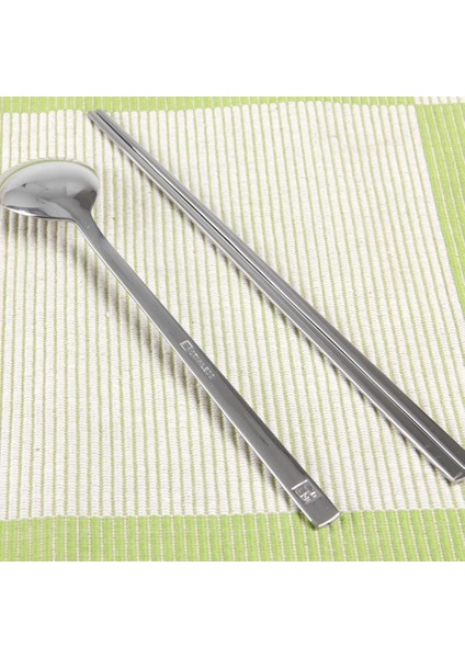 2 Çift Kullanılabilir Paslanmaz Çelik Yemek Çubukları Yemek Çatal Bıçak Takımı Gereçleri (Yurt Dışından) indirimleri