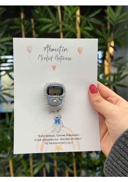 Taşlı Zikirmatik Mevlüt Hediyeliği, Bebek Mevlütü , Gelin Mevlüdü - 10 Adet modelleri