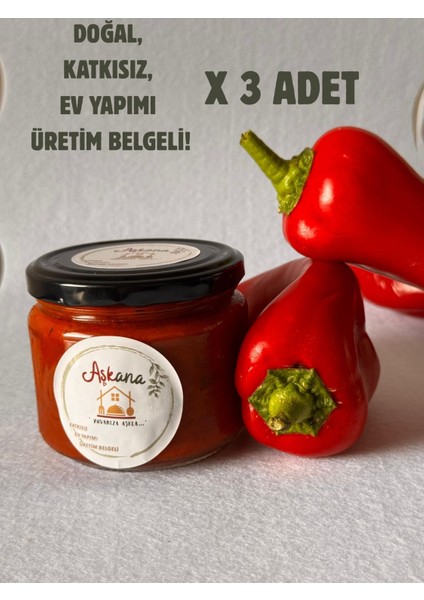 Lutenitsa- Doğal, Katkısız, Ev Yapımı ve Üretim Belgeli Balkan Sosu, Kahvaltılık SOS-300 Grx3 Adt fiyatları