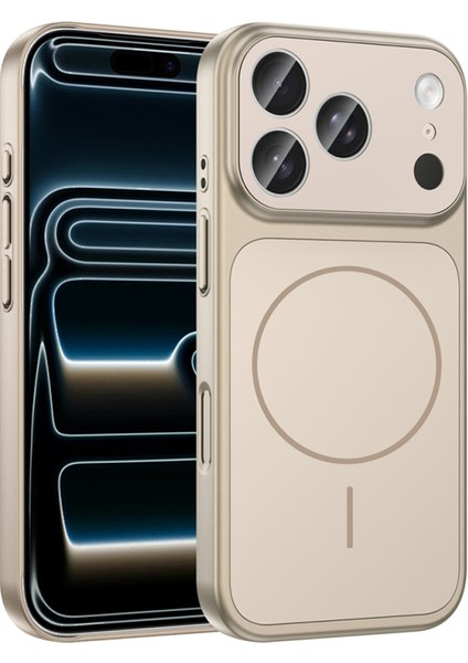 iPhone 17 Pro Max Kılıf M-Safe Şarj Özellikli Kamera Korumalı Formen Kapak