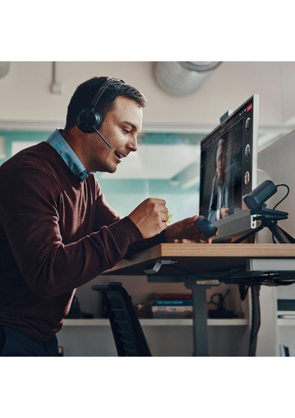 Voyager Focus 2 Microsoft Teams Sertifikalı Usb-C-C Kulaklık +Usb-C/a Adaptörü 9T9J4AA modelleri