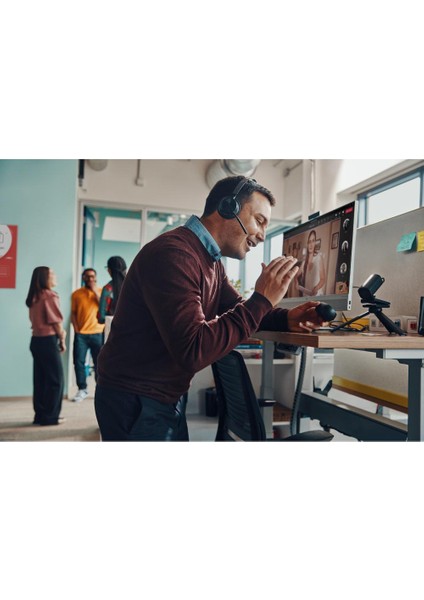 Voyager Focus 2 Microsoft Teams Sertifikalı Usb-C-C Kulaklık +Usb-C/a Adaptörü 9T9J4AA