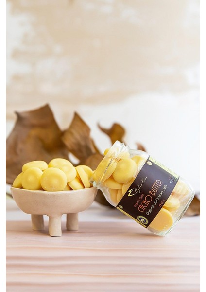 Organik Cacao Butter Wafer Flake Pul Kakao Yağı 80 G fırsatları