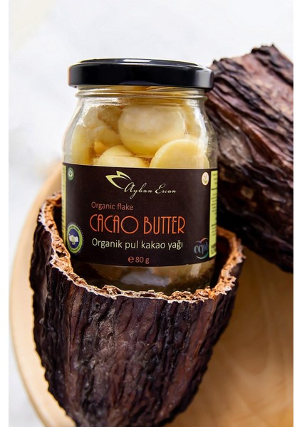 Organik Cacao Butter Wafer Flake Pul Kakao Yağı 80 G indirimleri