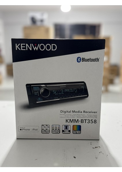 KMM-BT358 Oto Teyp 5V Rca Çıkışlı 3 Amfi Çıkışlı