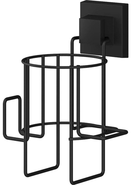 Saç Kurutmalık Askısı Paslanmaz Easyfix Yapışkanlı Siyah fiyatları