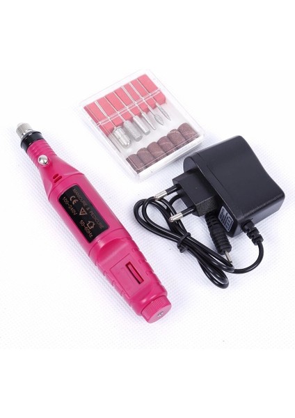 Buğz Manikür Pedikür Kalıcı Oje ve Protez Tırnak Uygulamaları Için Elektrikli Tırnak Törpüsü