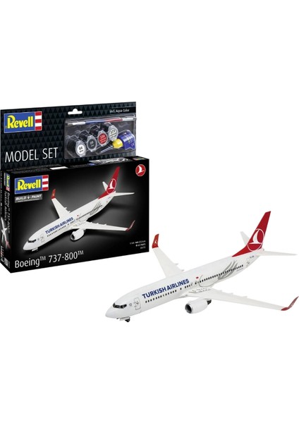 Buğz Revell M. Set Türk Hava Yolları Boeing 737-800