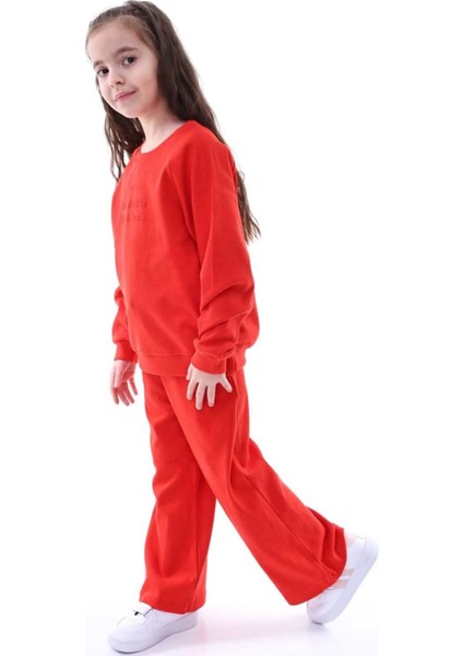 Kyex Kız Çocuk Alt Üst Kaşkorse Pamuklu Eşofman Takımı fiyatları