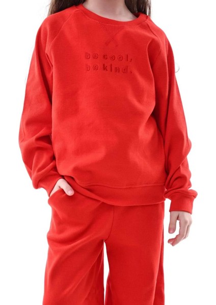 Kyex Kız Çocuk Alt Üst Kaşkorse Pamuklu Eşofman Takımı modelleri