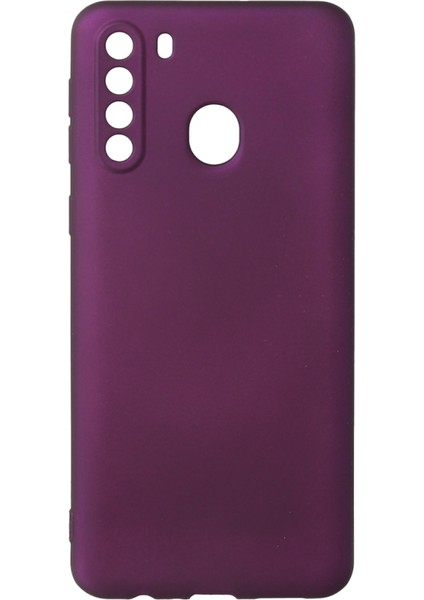 Samsung Galaxy A21 Kılıf Esnek Yapılı Ince Standart Ruber Kapak Ryc/first