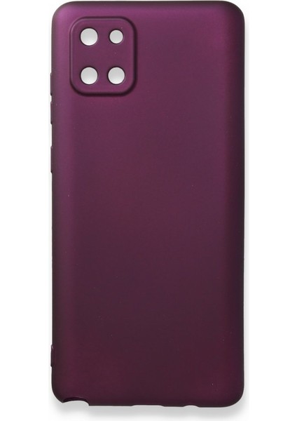 Samsung Galaxy A81 Kılıf Esnek Yapılı Ince Standart Ruber Kapak Ryc/first