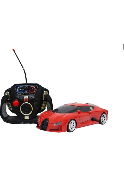 Buğz Uzaktan Kumandalı Şarjlı Bugatti Benzeri Kırmızı Araba modelleri