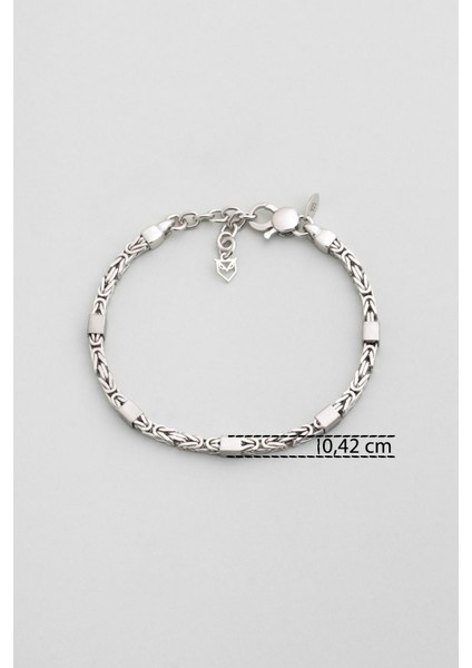 Janus Italyan Gümüş Erkek Zincir Bileklik modelleri