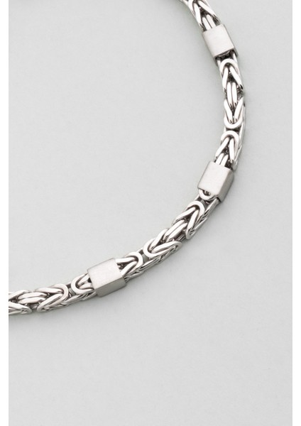 Janus Italyan Gümüş Erkek Zincir Bileklik indirimleri