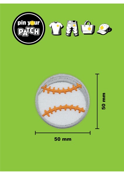 Ütü ile Yapışan Yama 7047 Beyzbol Topu fiyatları