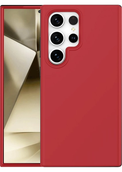 Samsung Galaxy S24 Ultra Kılıf Esnek Yapılı Ince Standart Ruber Kapak Ryc/first