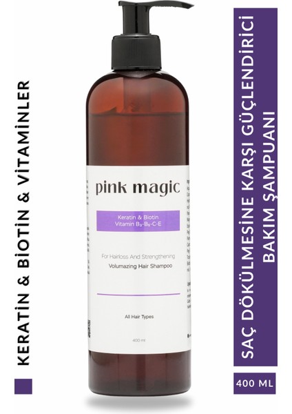 Şampuan Keratin & Biotin Özlü