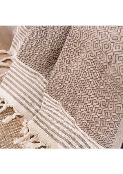 Naturel Koltuk Örtüsü/şalı Açık Kahve fiyatları