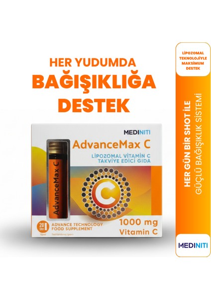 Lipozomal C Vitamini 10 ml x 20 Shot