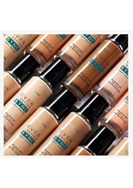 The One Everlasting Sync Soft Matte Fondöten Porcelain SPF 10 Suya Dayanıklı fırsatları