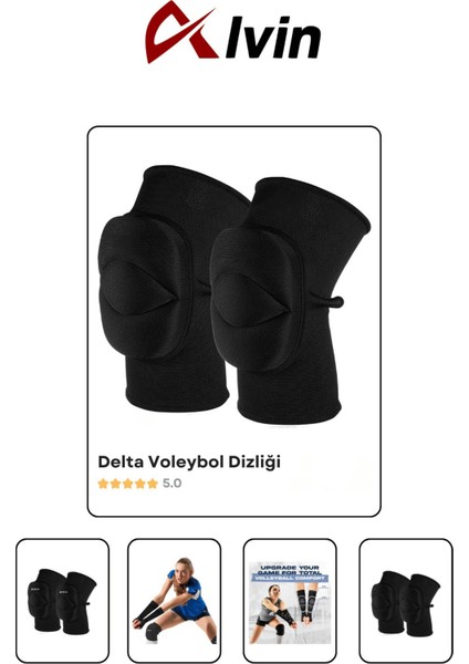 Voleybol Spor Seti - Dizlik, Elik, Saç Bandı, Bilek Havlusu Ve Uzun Çorap İle Tam Takım