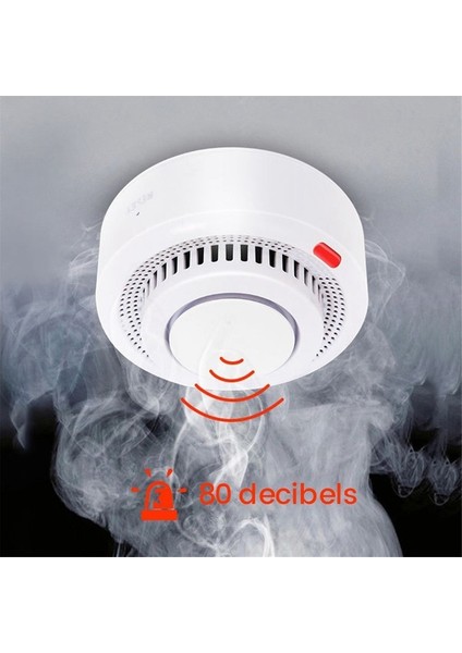 Graffiti Wifi Duman Sensörü Tuya Alarm Dedektörü Çok Yönlü Pratik Kullanışlı ve Taşınabilir (Yurt Dışından)