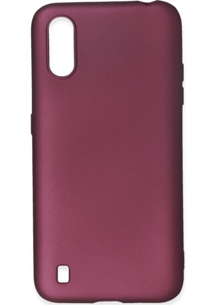 Samsung Galaxy A01 Kılıf Esnek Yapılı First Silikon Kapak