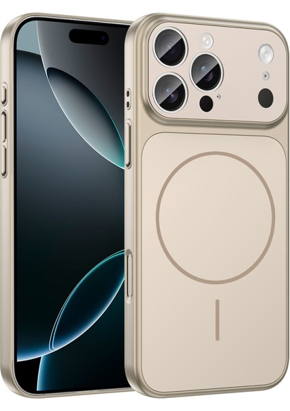 iPhone 15 Pro Max Kılıf M-Safe Şarj Özellikli Kamera Korumalı Kapak Ryc / Formen