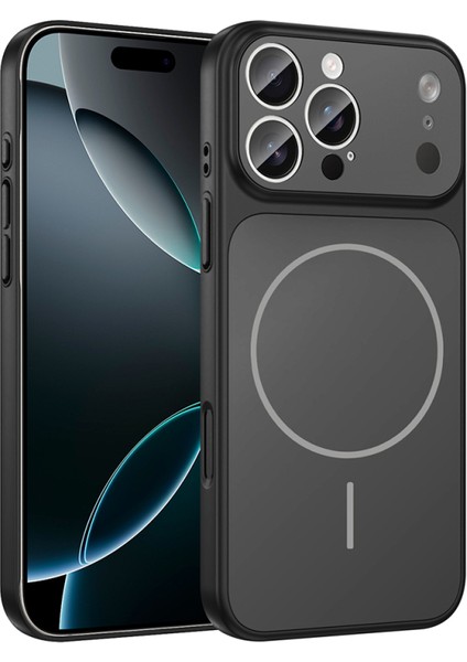 iPhone 16 Pro Kılıf M-Safe Şarj Özellikli Kamera Korumalı Formen Kapak