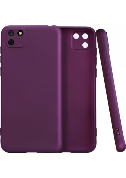 Huawei Y5P Kılıf Esnek Yapılı First Silikon Kapak