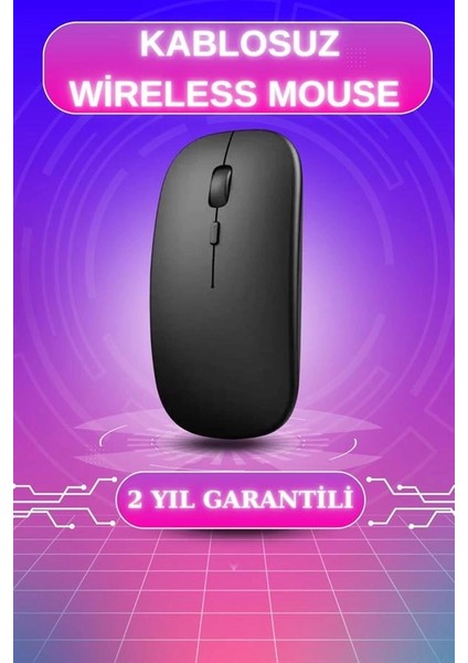 Buğz Kablosuz Mouse Fare Şarjlı Bluetooth Wireless Çift Modlu Sessiz fiyatları
