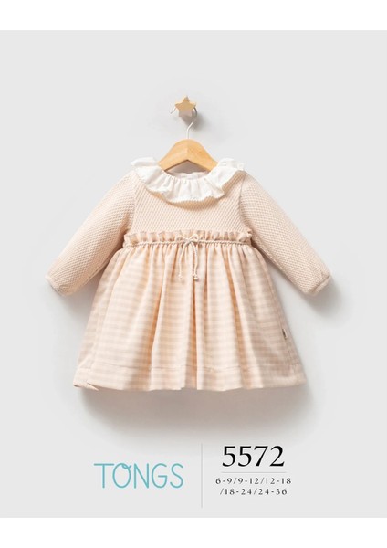 Tongs Baby College Elbise 5572 Pudra