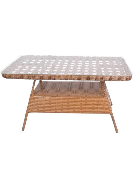 Pasifik Bahçe & Balkon & Teras Mobilya Takımı 7 Kişilik (3+1+1+2 PUF+80*140 Masa) fırsatları