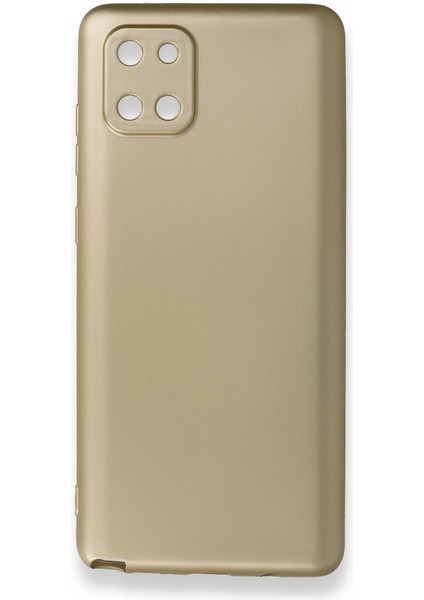 Samsung Galaxy A81 Kılıf Esnek Yapılı First Silikon Kapak