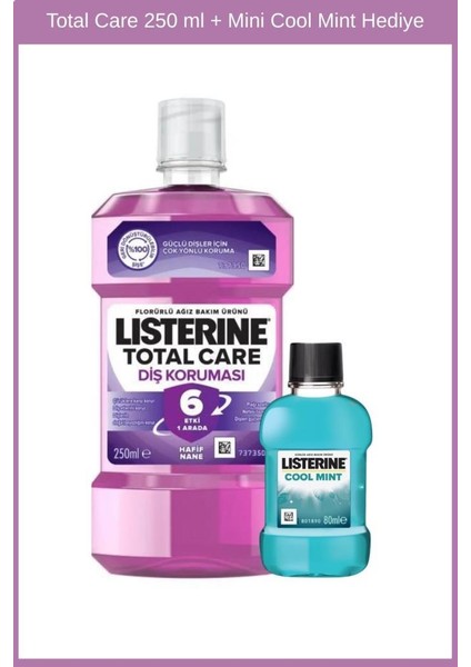 Total Care 250 ml + Mini Cool Mint Hediye