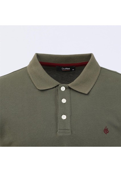 Erkek Polo Yaka Kısa Kol Tişört - (M-2xl) - PL-305 - Haki fiyatları