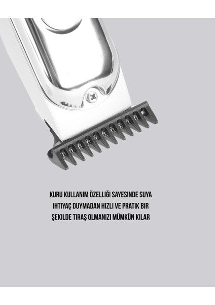 Buğz Yüksek Performanslı Erkek Saç Kesme Makinesi – Uzun Pil Ömrü ve Hassas Kesim fırsatları