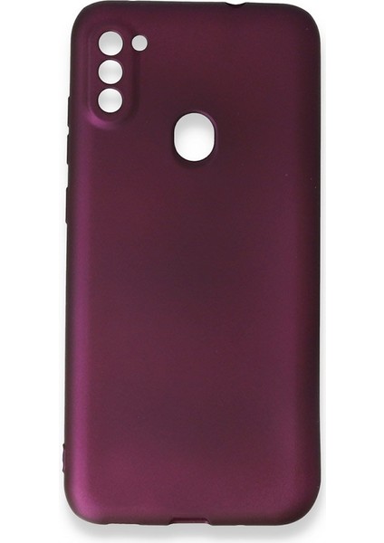 Samsung Galaxy M11 Kılıf Esnek Yapılı First Silikon Kapak