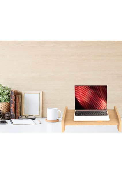 Ahşap Laptop -Notebook Standı – Ergonomik Masaüstü Yükseltici & Organizer indirimleri