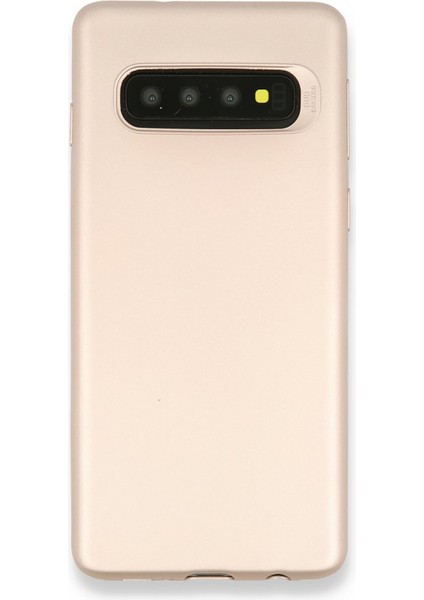 Samsung Galaxy S10 Kılıf Esnek Yapılı First Silikon Kapak
