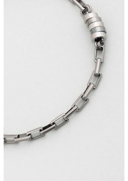 Orion Italyan Rutenyum Kaplama 21 cm Gümüş Erkek Bileklik indirimleri