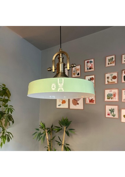 Açe Mint Tekli Gemici Eskitme Başlık Avize Retro Sarkıt Ofis Showroom Salon Mutfak Avizeleri indirimleri