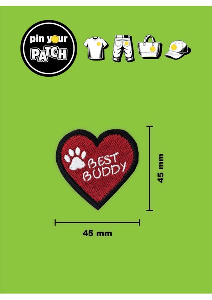 Ütü ile Yapışan Yama 7055 Kalp fiyatları