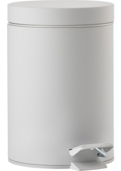 Solo Pedallı Çöp Kovası 3 L Soft Gri