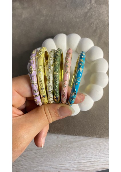 Mineli Bileklik Kelepçeli Kadın Çelik modelleri