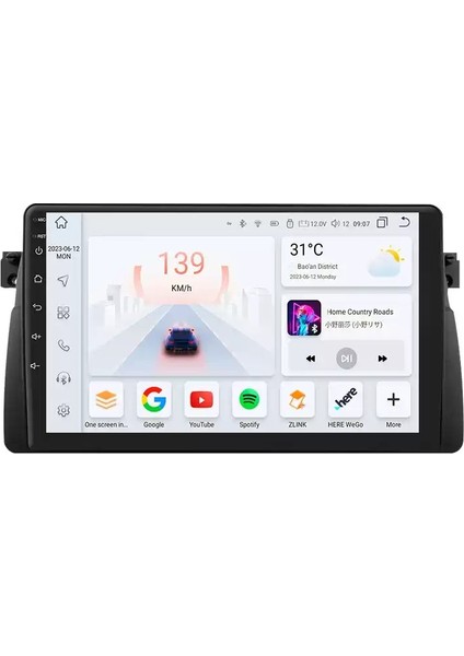 1999-2005 Bmw E46 Için 4+64GB, 9 Inç Gps & Carplay Destekli, Kameralı Multimedya Navigasyon Ekranı fiyatları