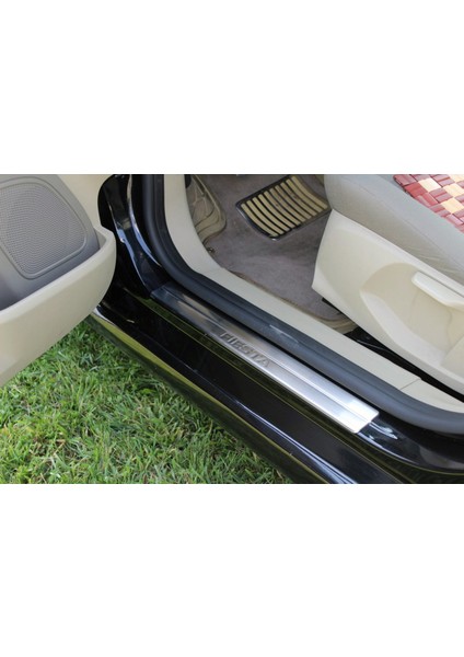 Ford Fiesta Uyumlu Kapı Eşiği Krom 4 Parça 2009 - 2017 Arası Modeller İçin modelleri