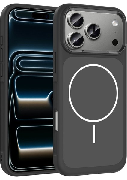 Phone 17 Pro M-Safe Kılıf – Metal Kamera Koruması ve Parlak Tasarım Ryc / Sanremo